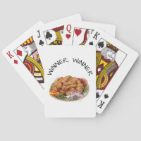 Winnaar Winnaar Kip Diner Grappig