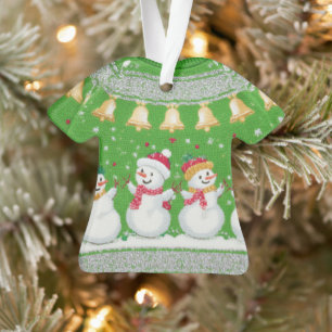 WINNAAR! WINNAAR! Tafellappen Kersttrui Contest Ornament
