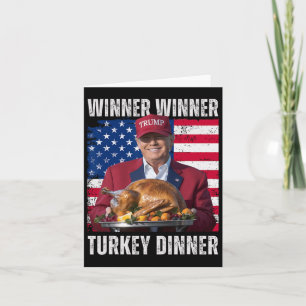 Winnaar Winnaar Turkije Diner Humor Grappig Trump  Kaart