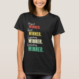 Winnaar Winnaar Winnaar T-shirt