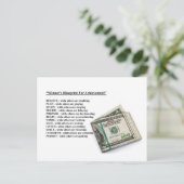 Winnaars Blauwdruk voor prestatie Briefkaart (Staand voorkant)