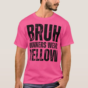 Winnaars Draag Geel Team Spirit Week Spel Kleur Sp T-shirt