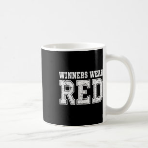 Winnaars Draag Rode Kleur Team Spirit Game War Cam Koffiemok