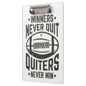 Winnaars houden nooit Citaat Klembord (Links)