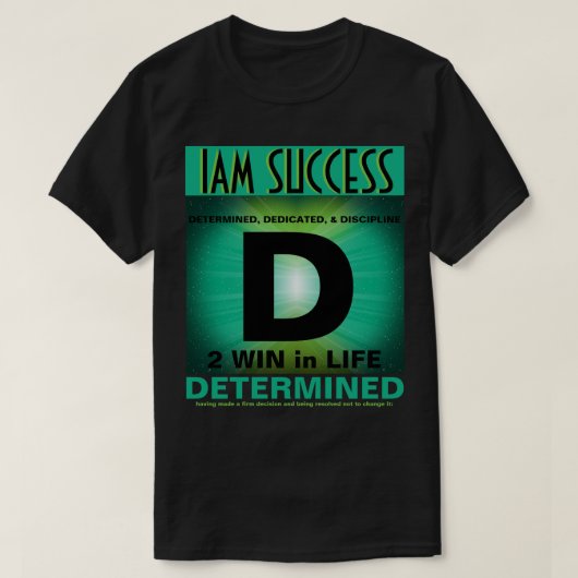 WINNAARS MINDSET T-SHIRT (Design voorkant)