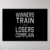 Winnaars Trein, eBay-laden Poster (Voorkant)