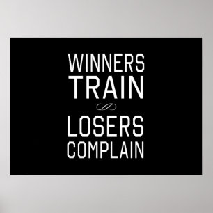 Winnaars Trein, eBay-laden Poster