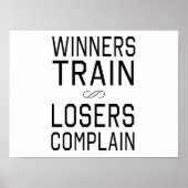 Winnaars Trein, eBay-laden Poster (Voorkant)