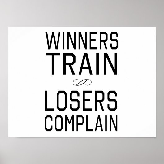 Winnaars Trein, eBay-laden Poster (Voorkant)