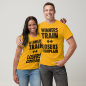 Winnaars Trein, eBay-laden T-shirt (Unisex)