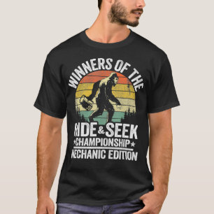 Winnaars van de Hide Seek Championship 10mm T-shirt