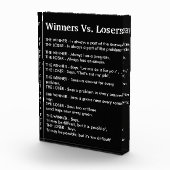 Winnaars Vs Verliezers Fotoblokken (Rechts)
