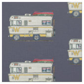 Winnebago Camper RV Apparel Stof (Close Up)