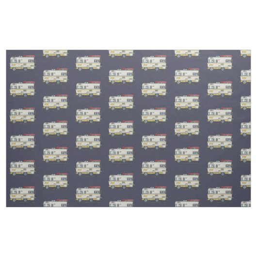 Winnebago Camper RV Apparel Stof (Fat Quarter)