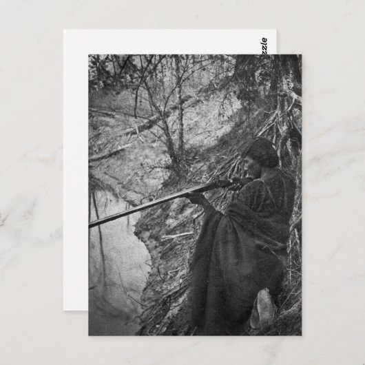 Winnebago Indische opperbevelhebber Euck Hunting G Briefkaart (Voorkant / Achterkant)