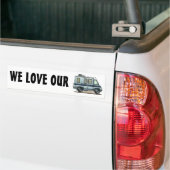 Winnebago Lasharo Camper RV Bumpersticker (Op Truck)