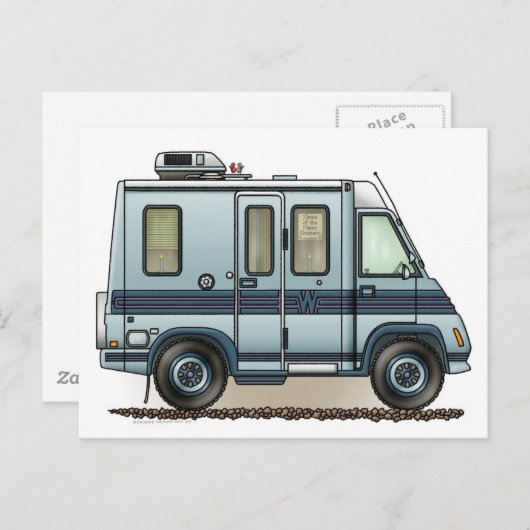 Winnebago LeSharo Camper RV Briefkaart (Voorkant / Achterkant)