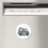 Winnebago LeSharo Camper RV Magneet (Insitu (Vaatwasser))
