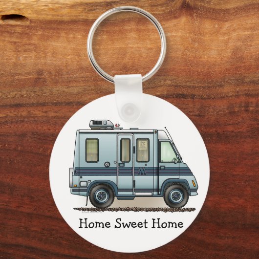 Winnebago LeSharo Camper RV Sleutelhanger (Voorkant)