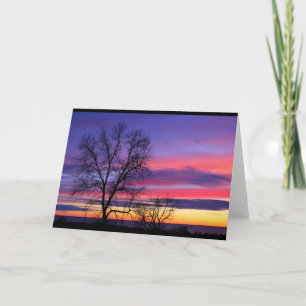 Winnebago Zonneset Elke Occasiekaart Kaart