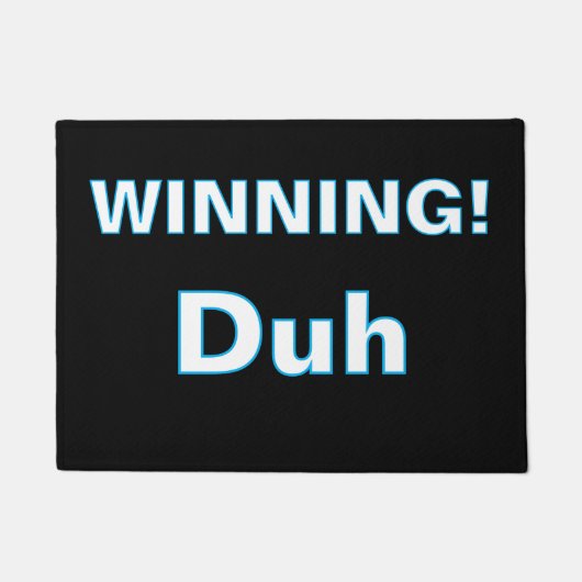 ''Winnen, Duh'' Deurmat (Voorkant)
