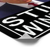 Winnen - Grappig Trump Mok Shot - Trump Mok Shot Poster (Hoek)