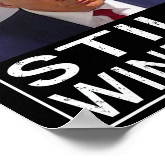 Winnen - Grappig Trump Mok Shot - Trump Mok Shot Poster (Hoek)