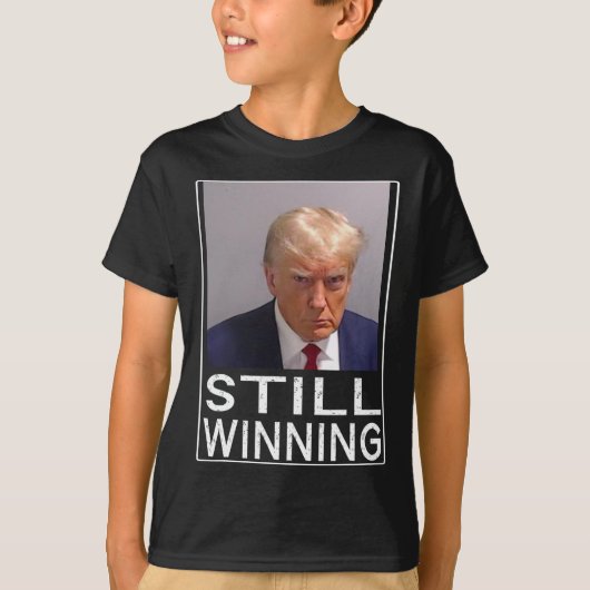 Winnen - Grappig Trump Mok Shot - Trump Mok Shot T-shirt (Voorkant)