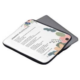 Winnen in liefde en leven Motivatie poëzie Laptop Sleeve