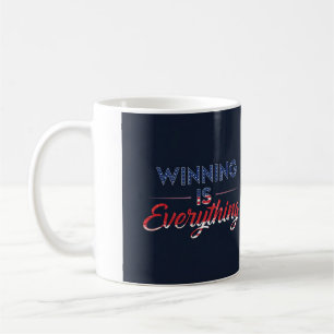 Winnen is alles koffiemok
