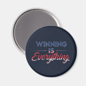 Winnen is alles magneet (Voorkant / Achterkant)