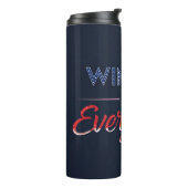 Winnen is alles thermosbeker (Gedraaid links)