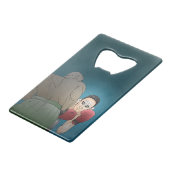 Winnen of verliezen creditkaart flessenopener (Voorkant Gekanteld)