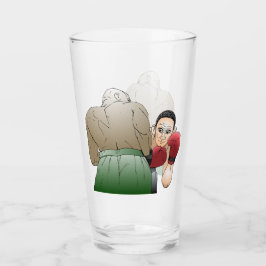 Winnen of verliezen glas