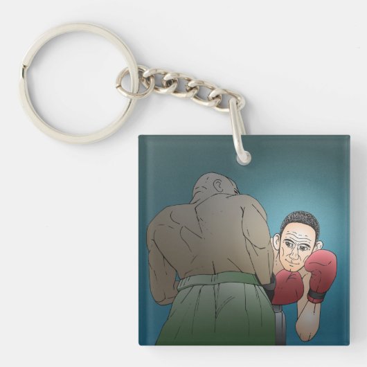 Winnen of verliezen sleutelhanger (Voorkant)