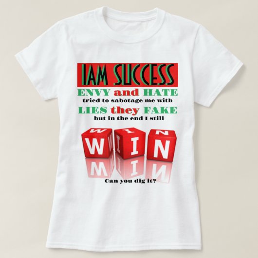 WINNEN T-SHIRT (Design voorkant)