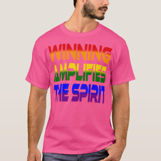 Winnen versterkt de Spirit Idium Rainbow T-shirt
