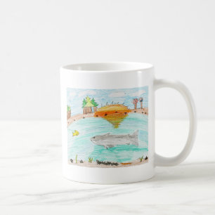 Winnend kunstwerk van C. Rousseau, rang 4 Koffiemok