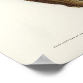 Winnend Owl door Elizabeth Gould Poster (Hoek)