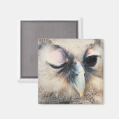 Winnend Owl Magneet (Voorkant / Achterkant)