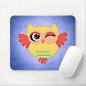 Winnend Owl Muismat (Met muis)