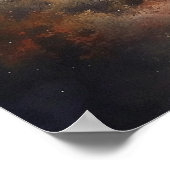 Winnend pad naar een geheime bergterugtocht poster (Hoek)