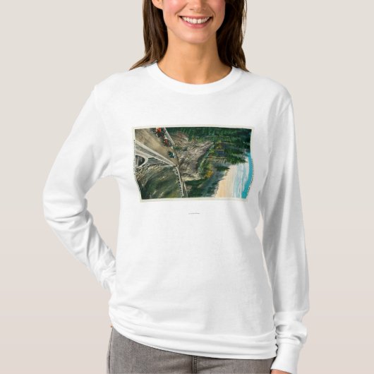 Winnend round the West End of Shepperd's Dell T-shirt (Voorkant)