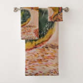 Winnende bosweg bad handdoek (Insitu)