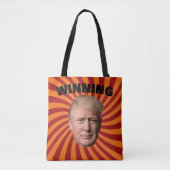 WINNENDE DONALD TRUMP Tote Bag (Voorkant)