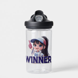 winnende fan sporten dall waterfles