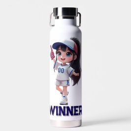 winnende fan sporten dall waterfles