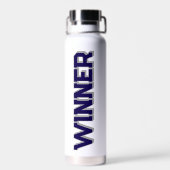 winnende fan sporten dall waterfles (Achterkant)