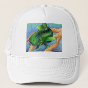 Winnende illustratie door L. Miller, graad 11 Trucker Pet