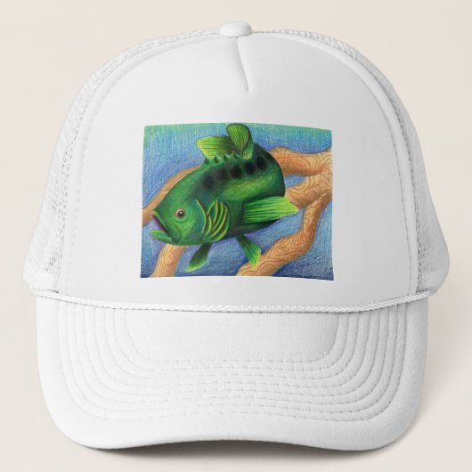 Winnende illustratie door L. Miller, graad 11 Trucker Pet (Voorkant)